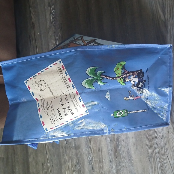 Florida Keys Key West Reusable Grocery Tote Bag - Picture 3 of 6